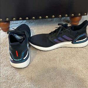 Adidas Ultraboost black and purple